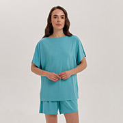 Піжама жіноча Gwen футболка та шорти Ellen LPM 2870/12/01