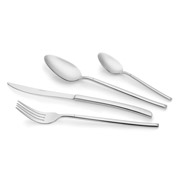 Набір столових приборів 24 предмети Black Mars Monza Ardesto AR0724MS