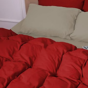 Підковдра дитяча 004-009 Cappuchino Red фланель MirSon