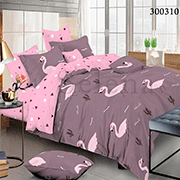 Комплект постельного белья Selena Крупный фламинго 300310