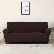 Чохол на диван жакардовий Homytex коричневий