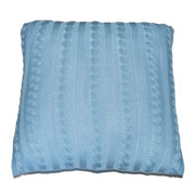 Наволочка в'язана декоративна Прованс небесна