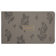 Тижневик датований 10х17 см 128 стор Fiore Leo Planner 252715 сірий