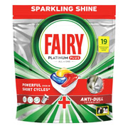 Капсули для посудомийних машин 19 шт Лимон Все в 1 Platinum Plus Fairy 8700216236669