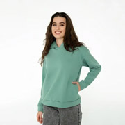 Худі жіноче базове оверсайз Lesia м'ятне