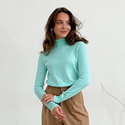 Гольф-джемпер м'ята Art Knit