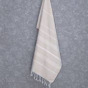 Рушник для сауни та пляжу Sultan Arya бежевий