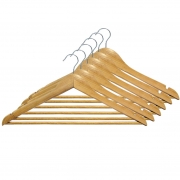 Набір вішалок з нарізами для одягу МД 6 шт RE05210 / 6