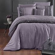 Постільна білизна First choice VIP Moonlight satin Mona leylak