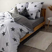 Постільна білизна Morning Star Grey Soft Dreams бязь ТЕП