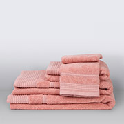 Махровий рушник Toya coresoft Irya g-kurusu рожевий