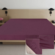 Простирадло на гумці Ярослав сатин 06 вишневий