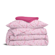 Дитяча постільна білизна в ліжечко FIREWORK CS3 Cosas фуксія