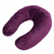 Подушка для подорожей Memory Velvet Line Excalibur Mirson бордова