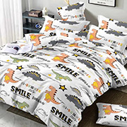 Підліткова постільна білизна 110504 Діно-1 бязь-люкс Selena