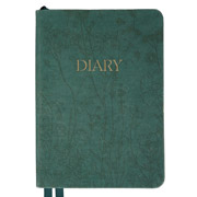 Щоденник датований інтегральний А6 352 стор Fiorella Leo Planner 252707 смарагд