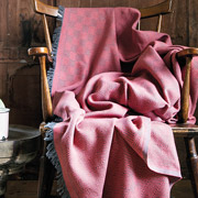 Плед бавовняний Maia Lefard рожевий