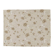 Салфетка хлопковая Цветы беж Хозяйка Прованс