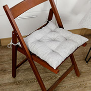 Подушка на стілець Barcelona Gray Прованс