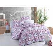 Комплект постільної білизни Majoli Sude Mavi