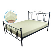 Простирадло на гумці Руно бязь молочна