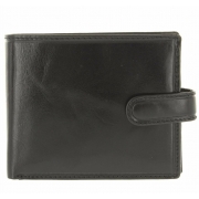 Чоловічий шкіряний гаманець Visconti MZ-5 Rome black