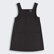 Сарафан СФ162 костюмна тканина Бембі YX0-графіт