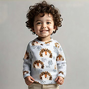 Кофточка для хлопчика 0405204їжч мультирип Татошка блакитний