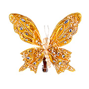 Елочное украшение Бабочка 7х9см Lefard 66-195