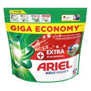 Капсули для прання 60 шт Pods+ All-in-1 Extra Stain Removal Екстрасила виведення плям Ariel 8700216764032