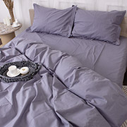 Простирадло Poplin Line 056 Smoky поплін MirSon