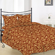 Постільна білизна 40-1080 Brown бязь-gold Nostra