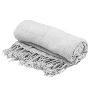 Плед Chenille Ardesto світло-сірий