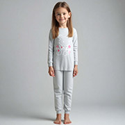 Піжама для дівчинки 0106302веа інтерлок Татошка сірий
