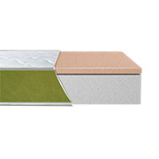 Матрац безпружинний Teen Memory Eurosleep