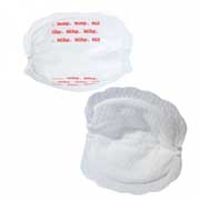 Набір накладок для грудей бавовняні нічні Nuby білі