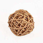 Шар ротанговый золотой YES! Fun 973322