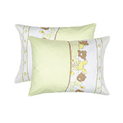 Набір із двох дитячих наволочок Ведмедики Горох бязь Home Line
