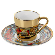 Набір чайний порцеляновий 2 предмети 250 мл Арт Lefard 975-054