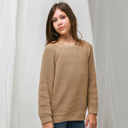 Джемпер для дівчинки Mari Art Knit бежевий