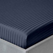 Простирадло на гумці Denim сатин-страйп Cosas висота 30 см