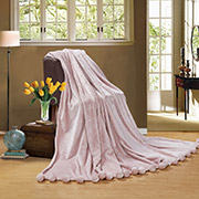 Плед Love you Бубон рожевий