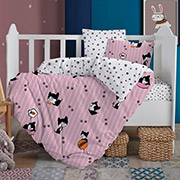 Постільна білизна в дитяче ліжечко Cute Cats ранфорс Altinbasak