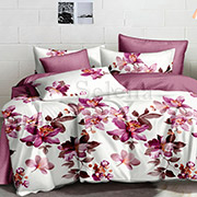Постельное белье Танец орхидей сатин Selena 300188