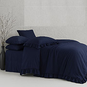 Постільна білизна Weens Deep Indigo варена бавовна La Maison