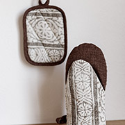 Набір прихватка і рукавиця Brown Прованс 030495