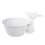 Салатник фарфоровий 19х10 см Кролик Lefard 149-477