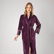 Халат жіночий довгий Nusa NS-0383 murdum