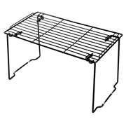 Полиця розкладна 40.5х22.5х19 см Raum Ringel RG-001b чорна