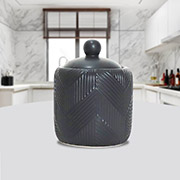 Цукорниця Geometry Black Maestro MR-20003-09 з ложкою